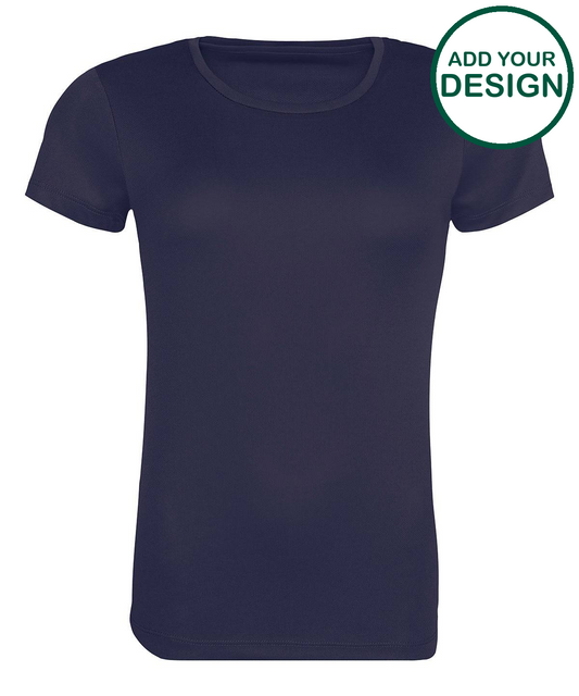 Women's recycled cool T