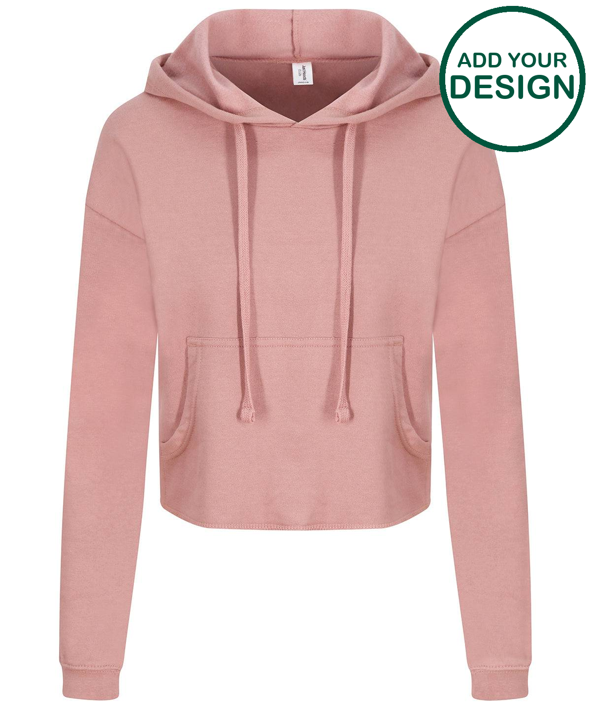 Women's cropped hoodie