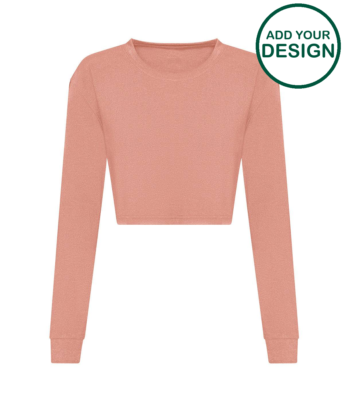 Women's long sleeve cropped T