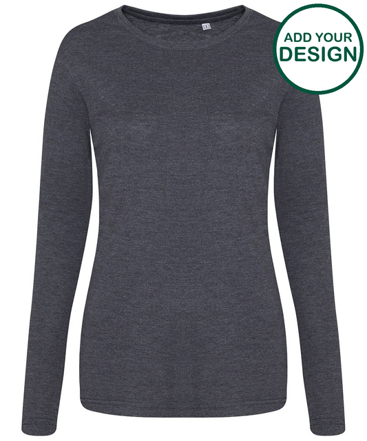 Women's triblend T long sleeve