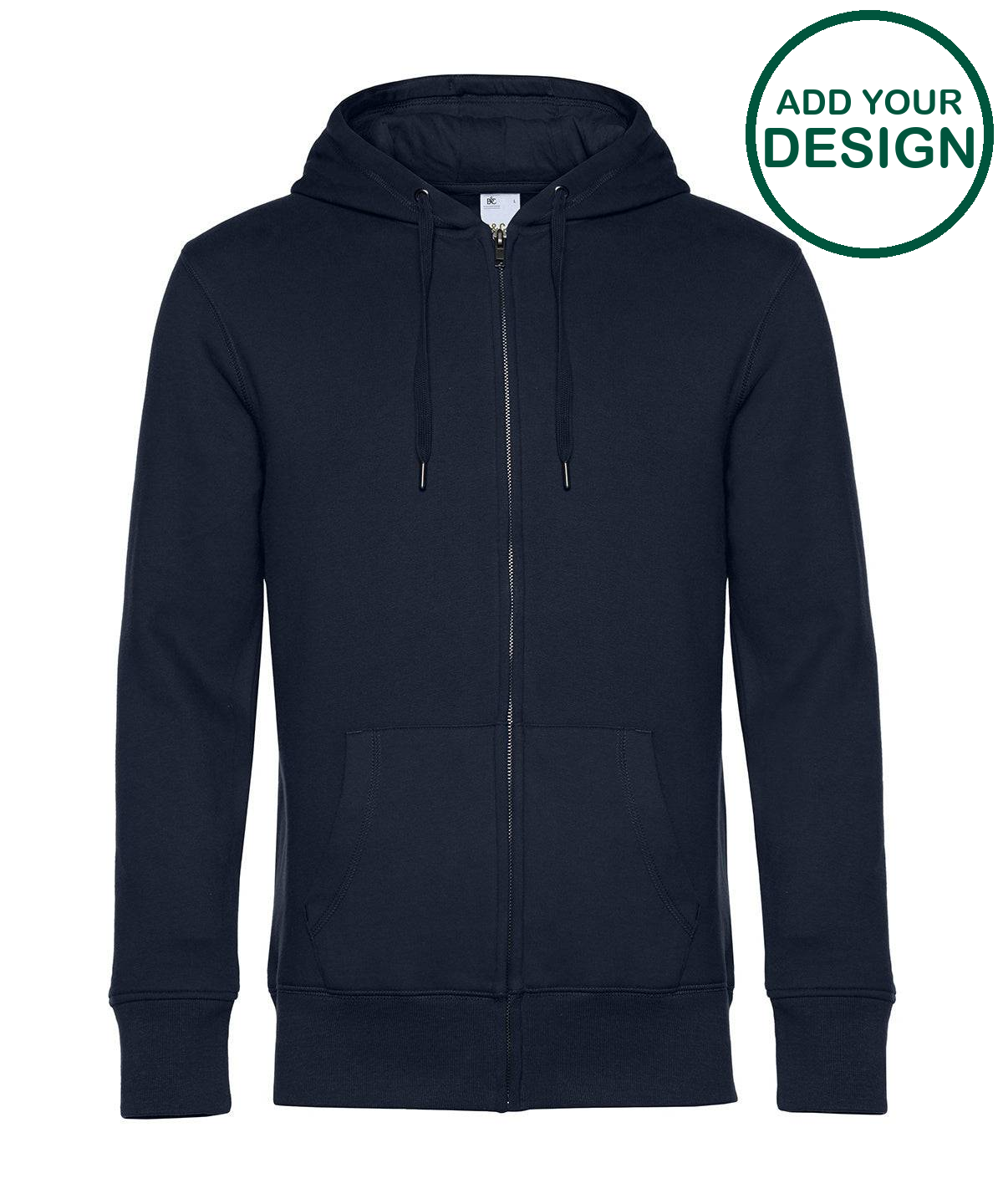 B&C KING Zipped Hood