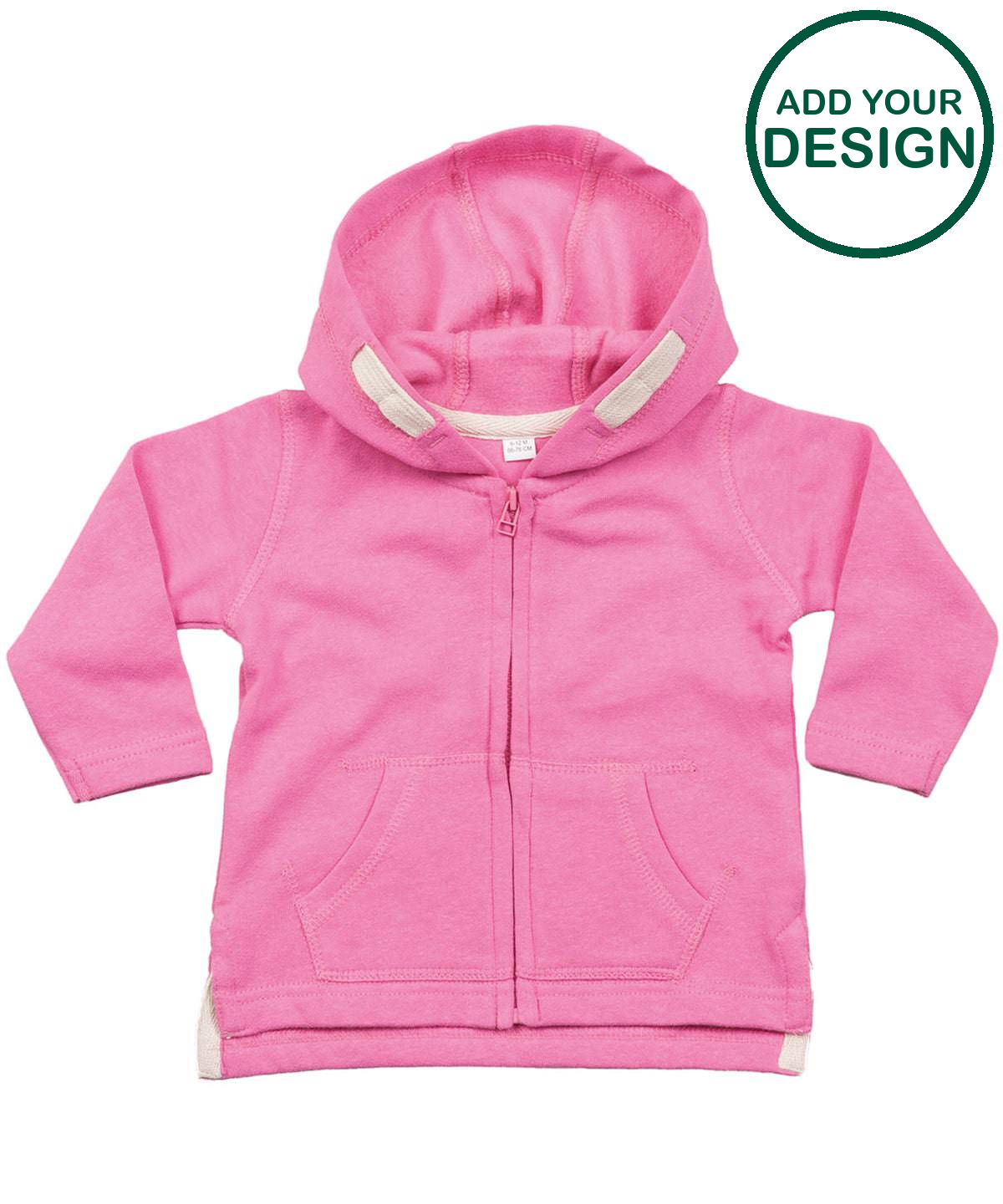 Baby zipped hoodie