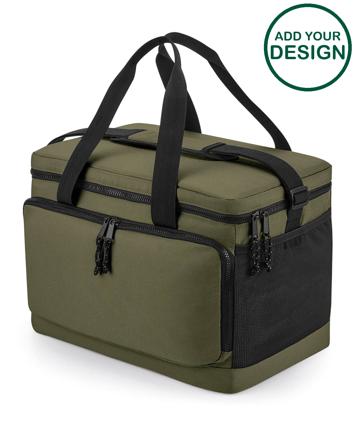Recycled large cooler shoulder bag