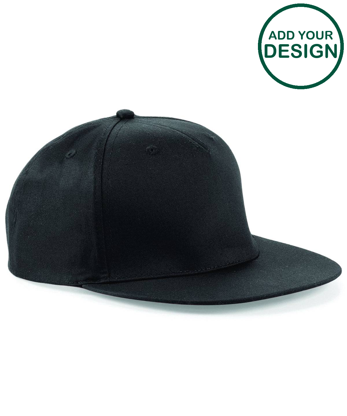 5-panel snapback rapper cap
