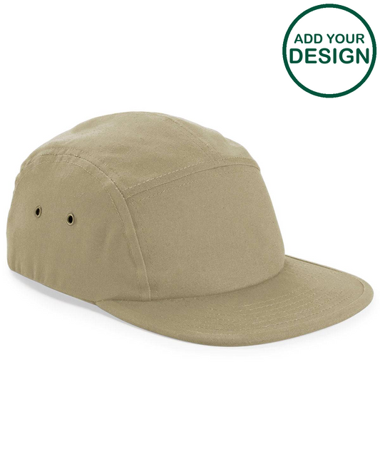 Canvas 5-panel camper cap