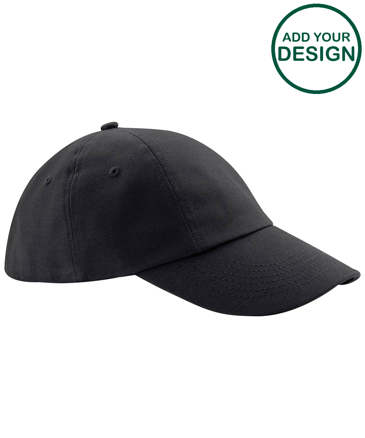 Low-profile heavy cotton drill cap
