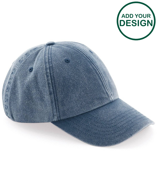 Low-profile vintage cap