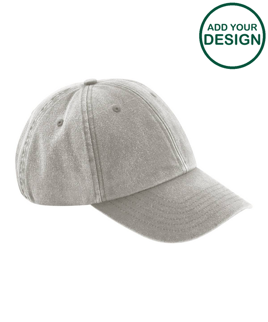 Low-profile vintage cap