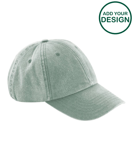 Low-profile vintage cap