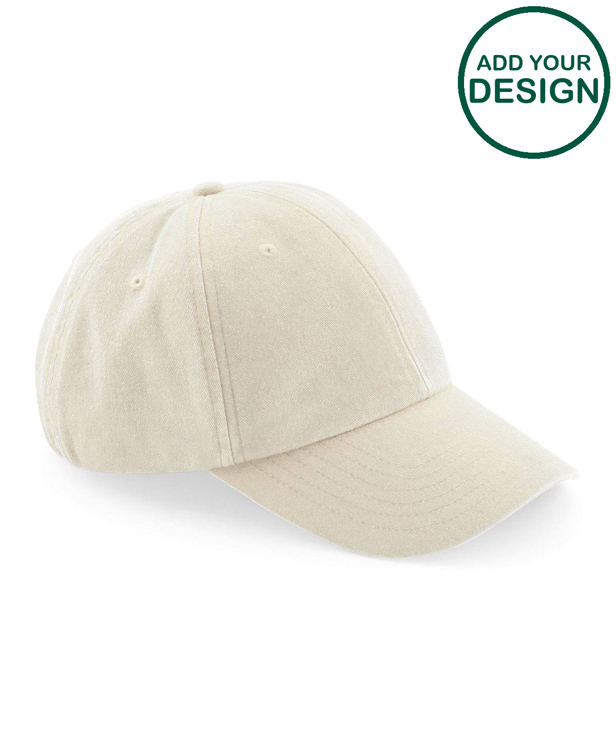 Low-profile vintage cap