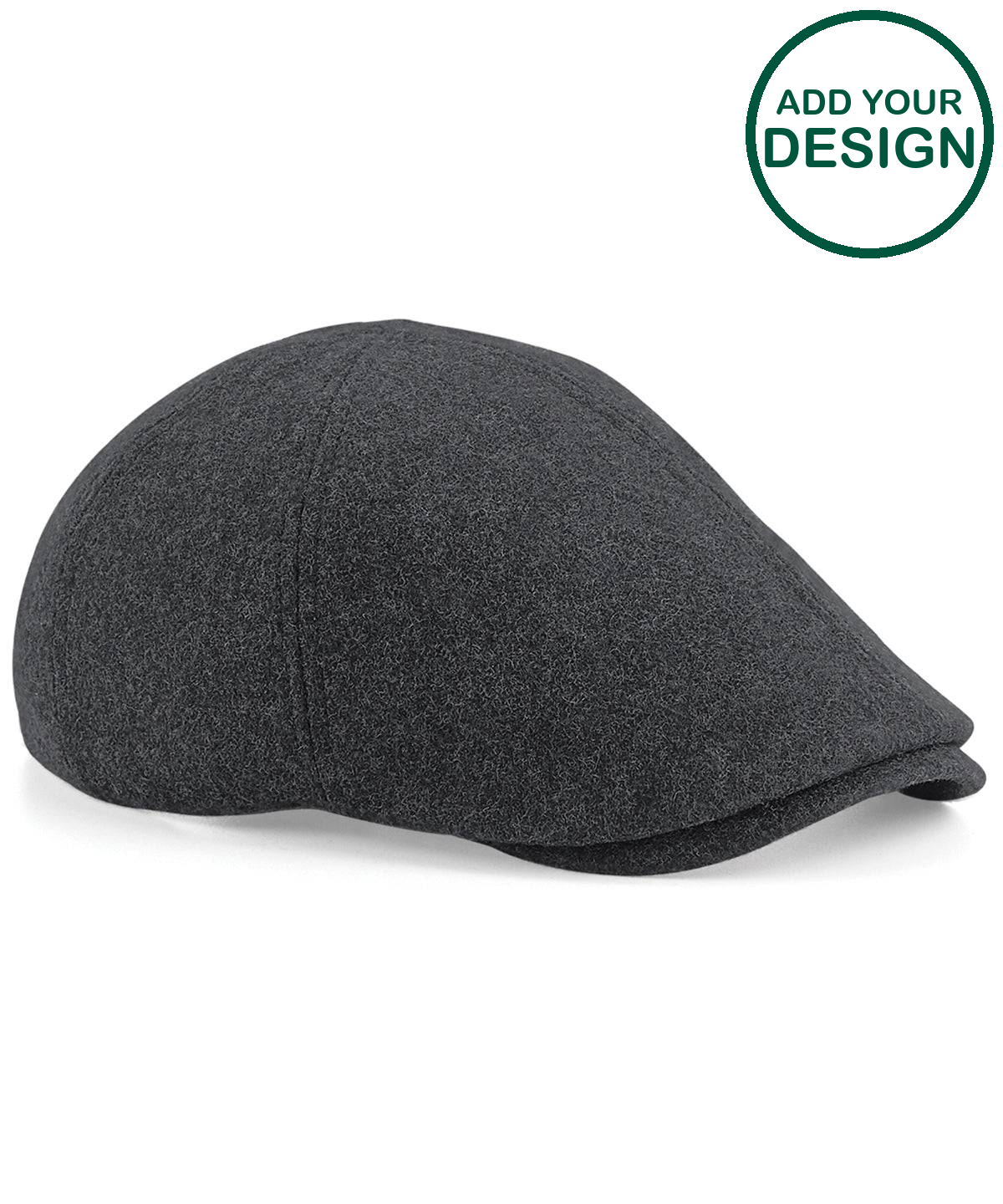 Melton wool ivy cap
