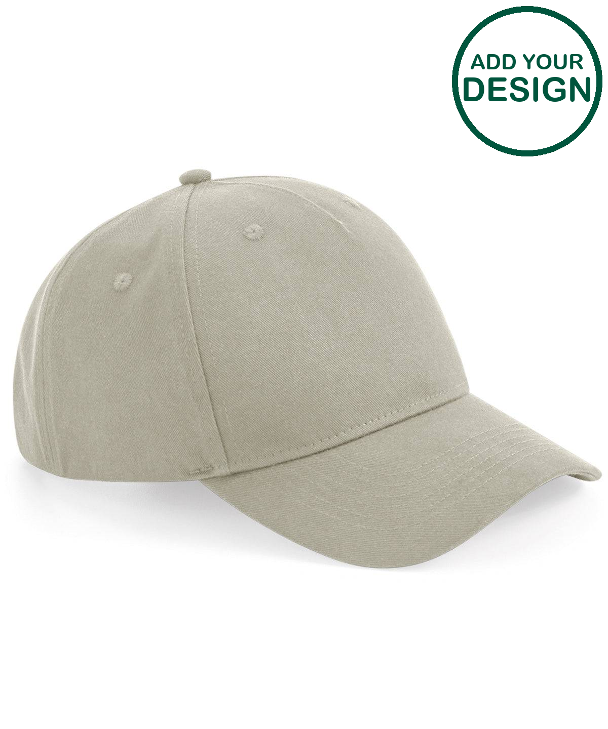 Organic cotton 5-panel cap