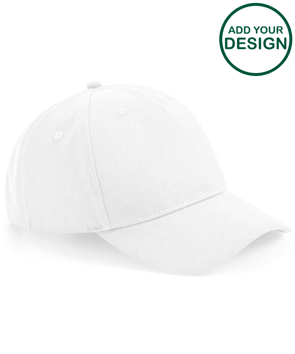 Organic cotton 5-panel cap