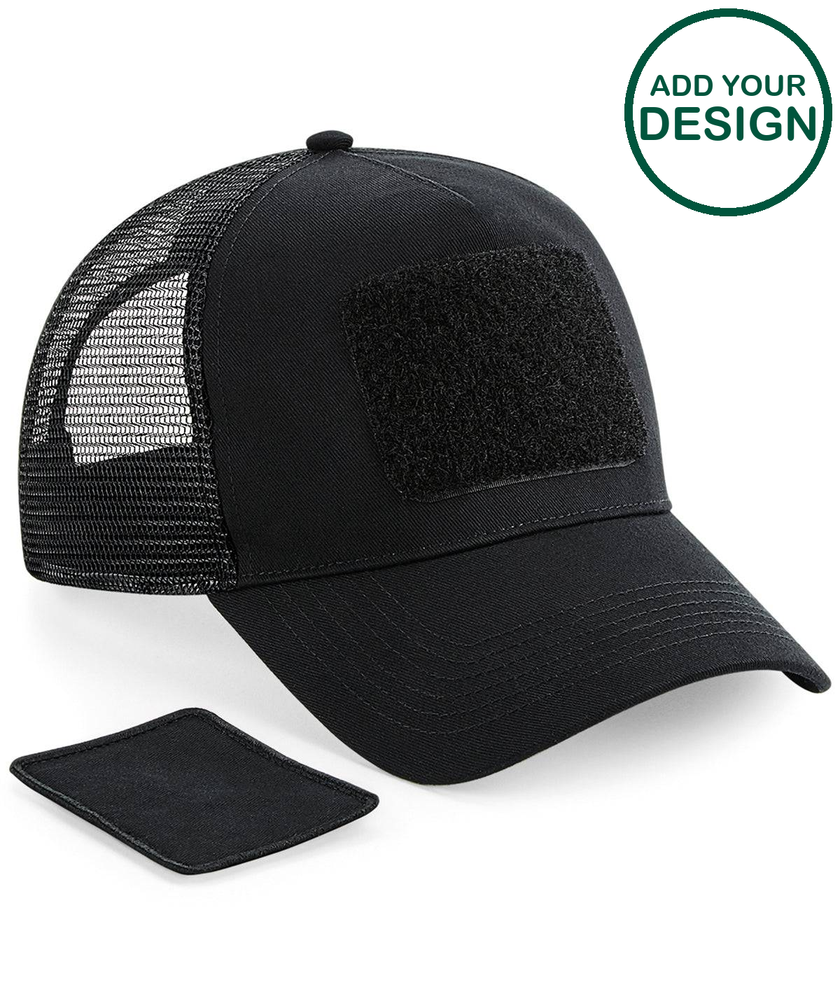 Patch snapback trucker