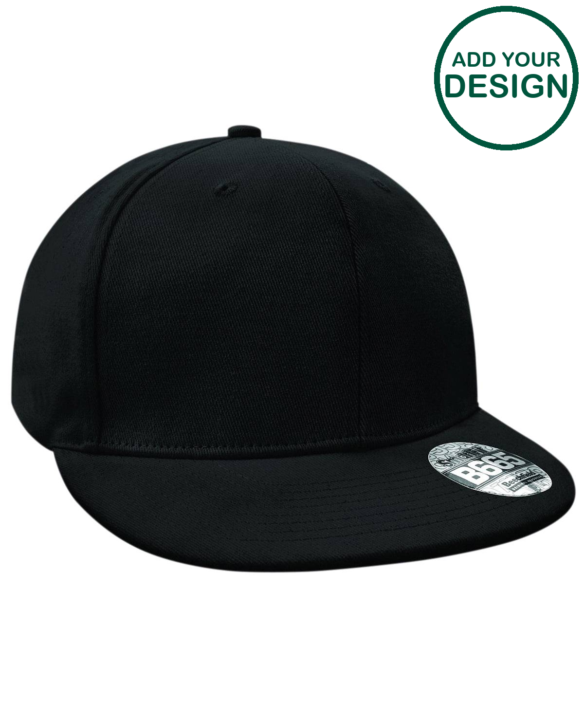 Pro-stretch flat peak cap