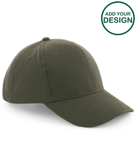 Pro-style heavy brushed cotton cap