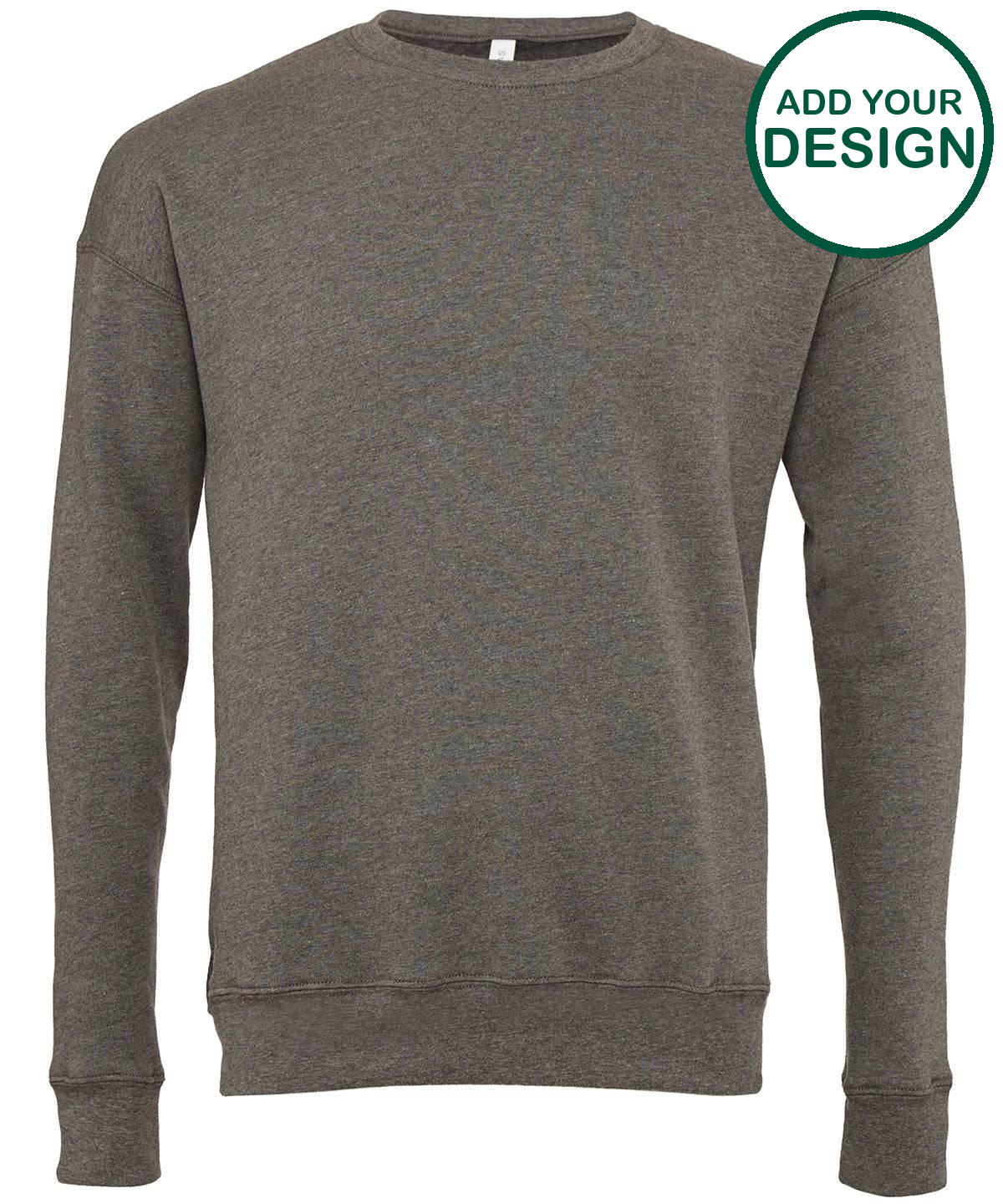 Unisex drop shoulder fleece
