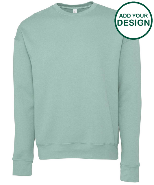 Unisex drop shoulder fleece
