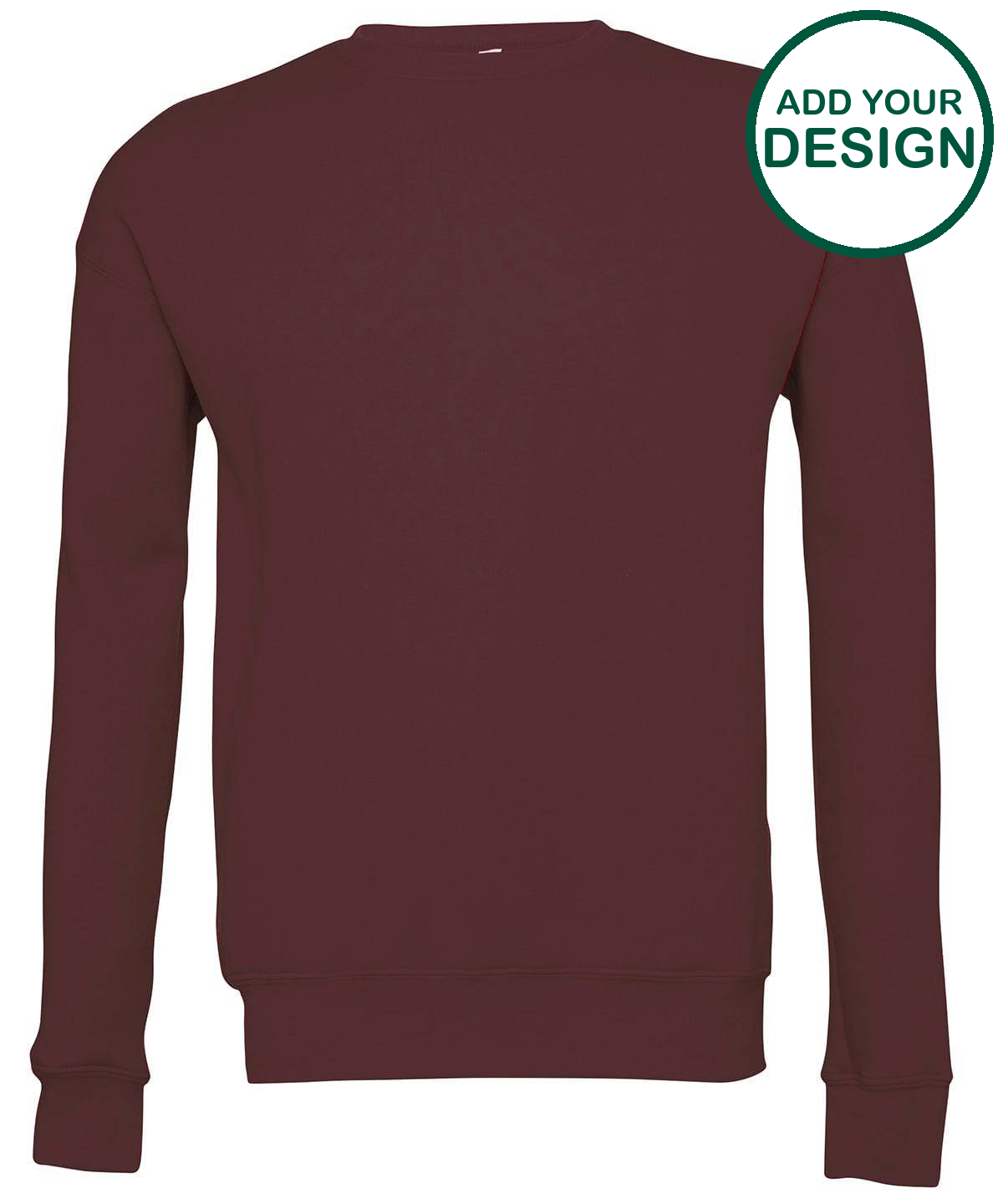 Unisex drop shoulder fleece