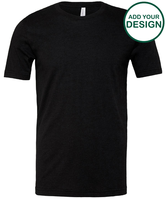 Unisex heather CVC short sleeve t-shirt