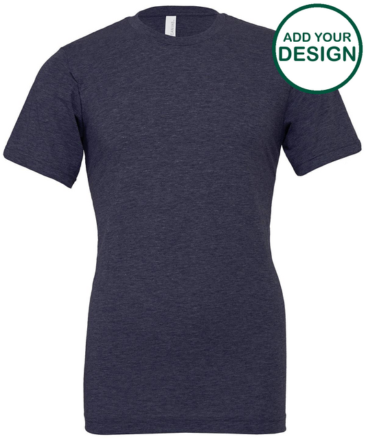 Unisex heather CVC short sleeve t-shirt