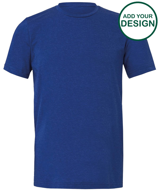 Unisex heather CVC short sleeve t-shirt