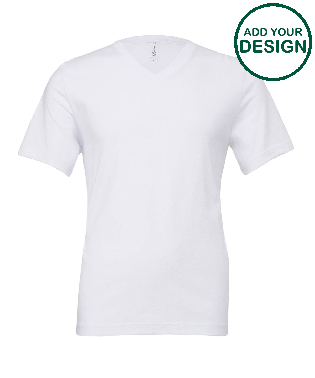Unisex Jersey v-neck t-shirt