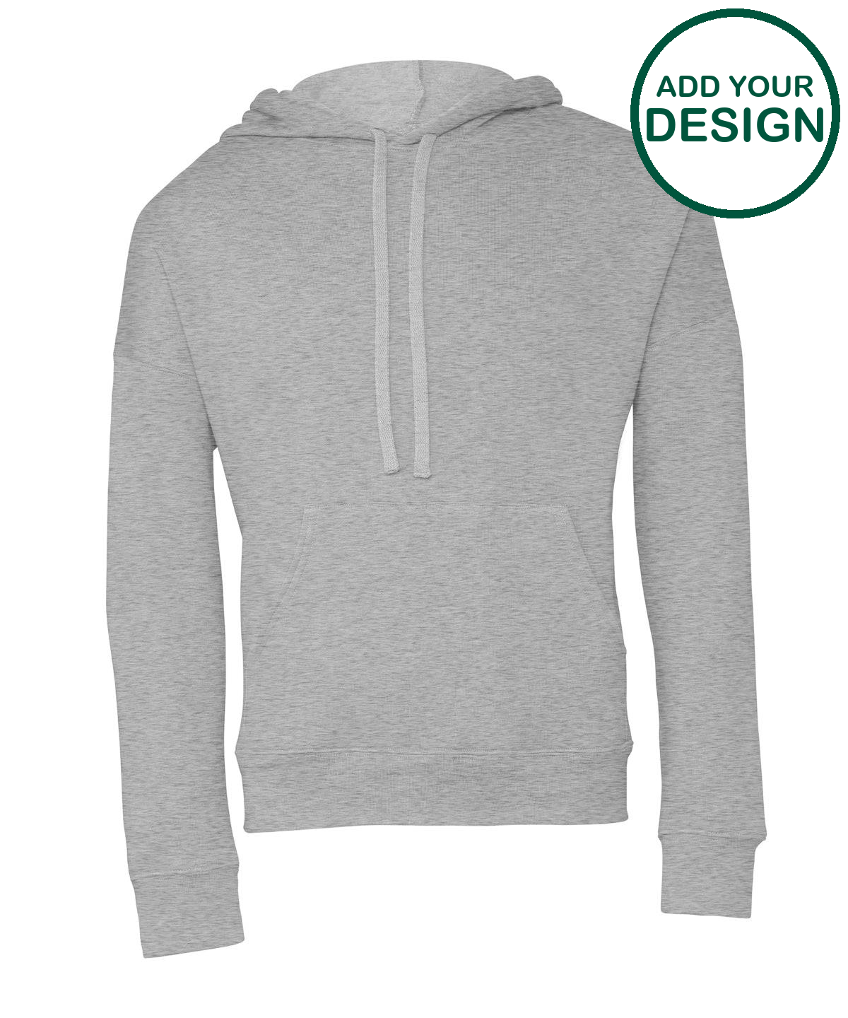 Unisex sponge fleece pullover DTM hoodie
