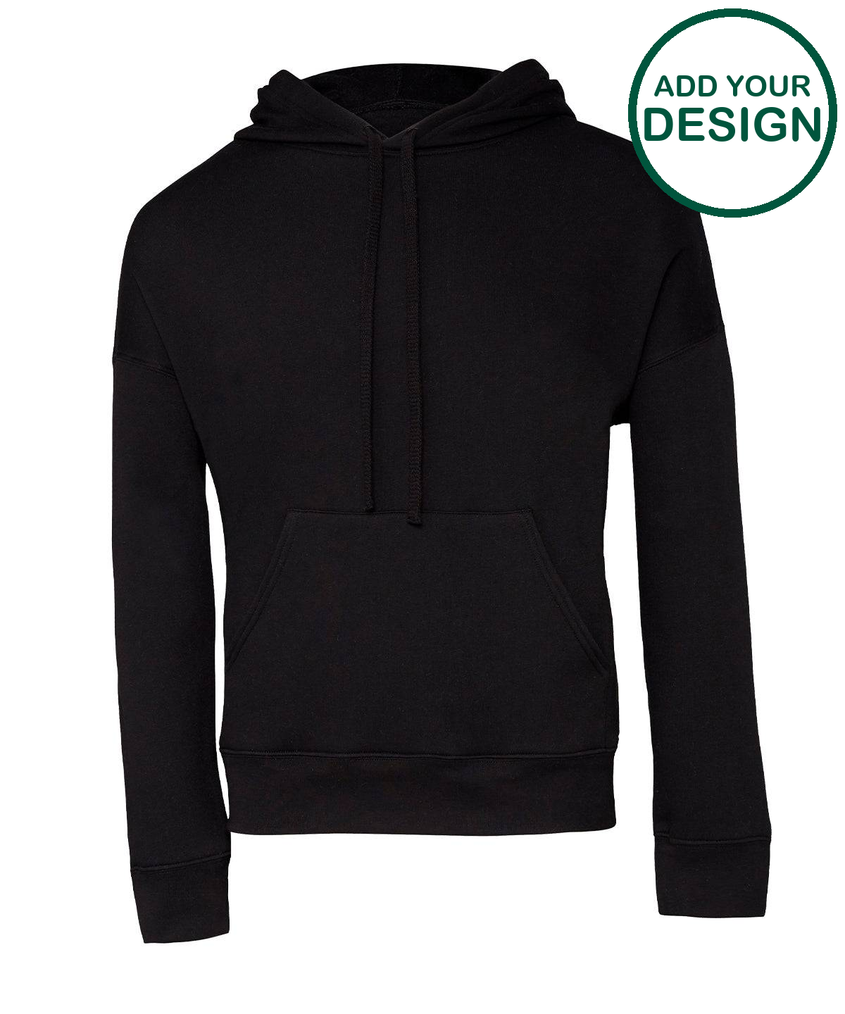 Unisex sponge fleece pullover DTM hoodie
