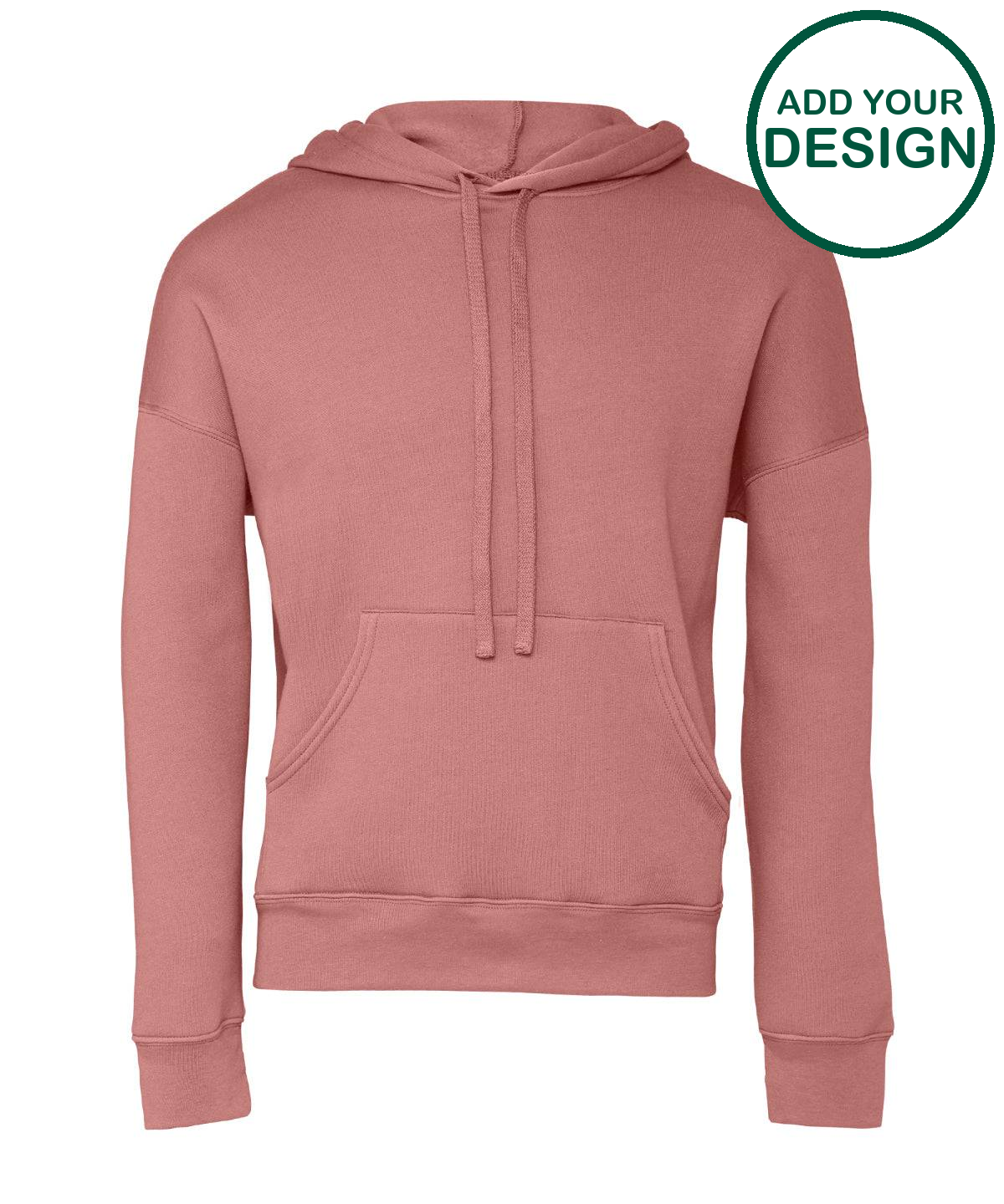 Unisex sponge fleece pullover DTM hoodie