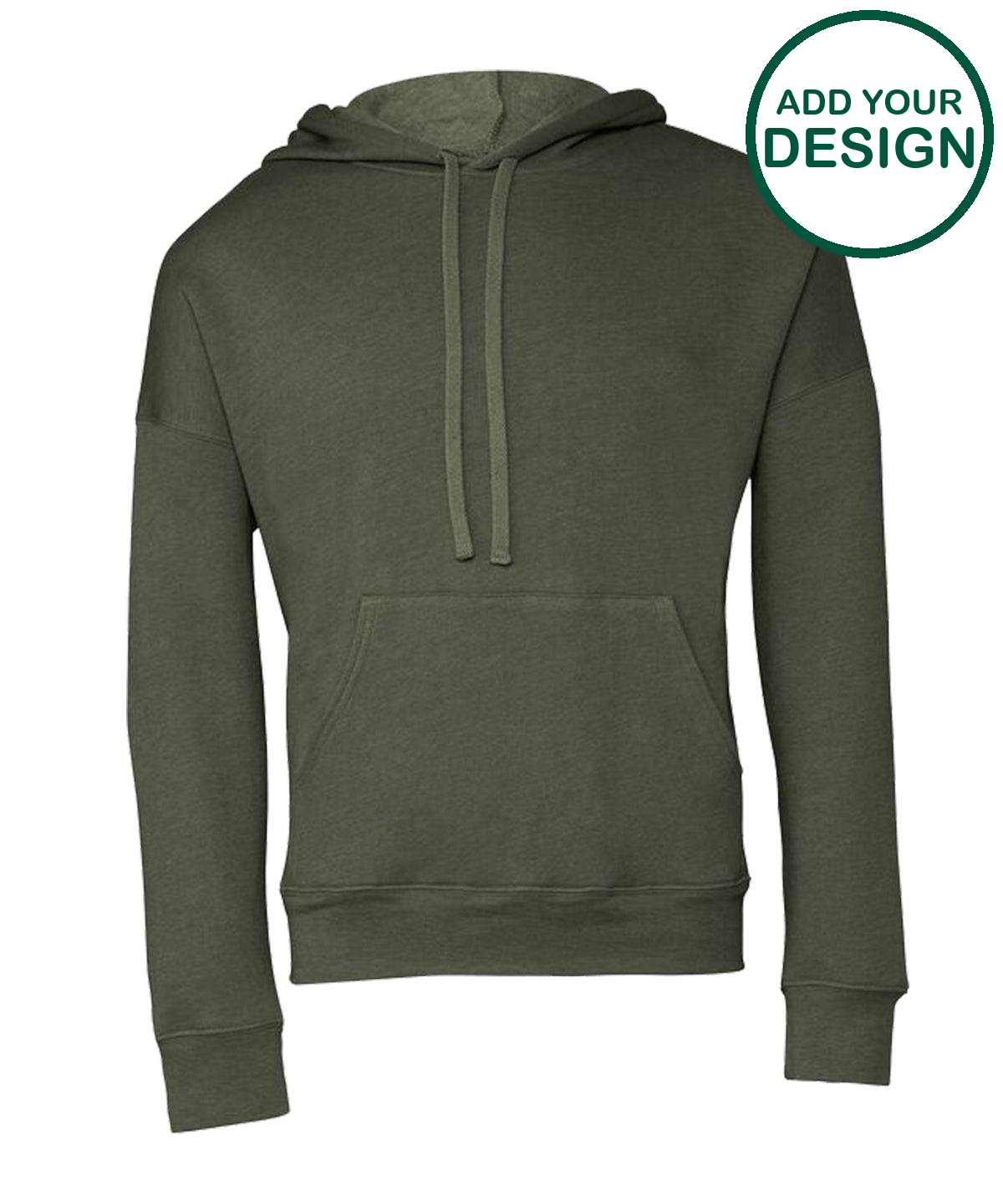 Unisex sponge fleece pullover DTM hoodie