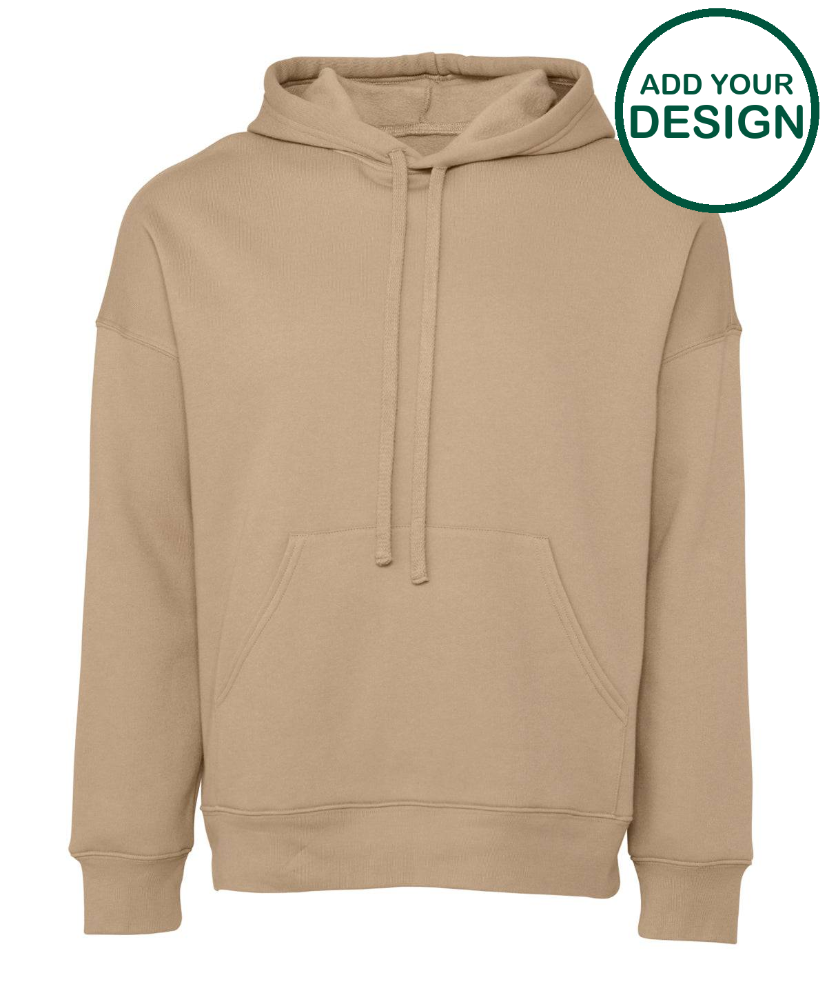 Unisex sponge fleece pullover DTM hoodie