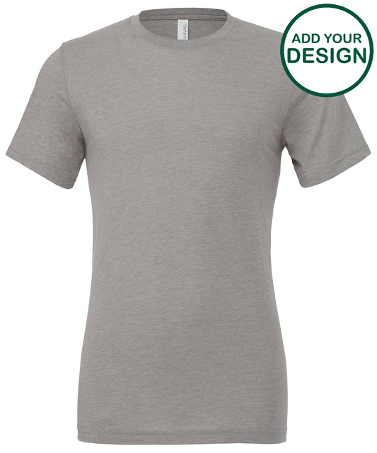 Unisex triblend crew neck t-shirt