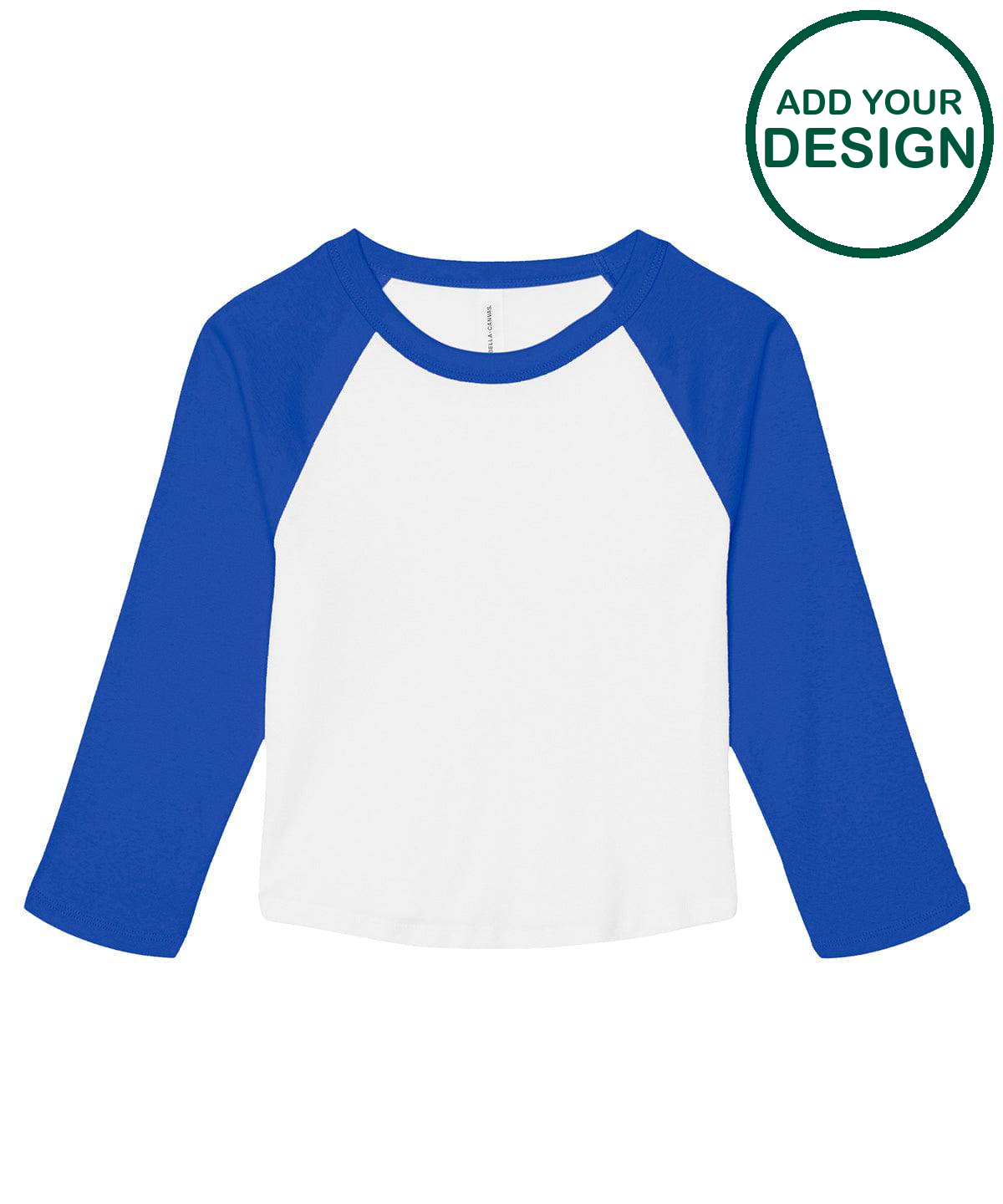 Women’s micro rib 3/4 raglan baby t-shirt