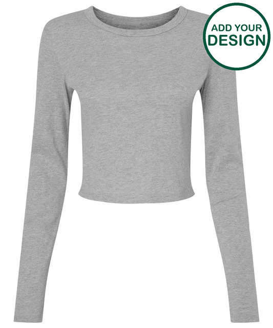 Women’s micro rib long sleeve baby t-shirt