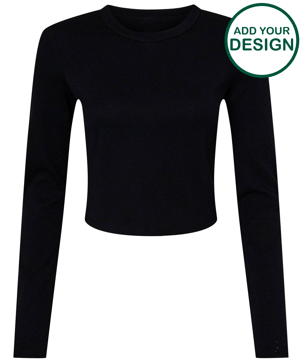 Women’s micro rib long sleeve baby t-shirt