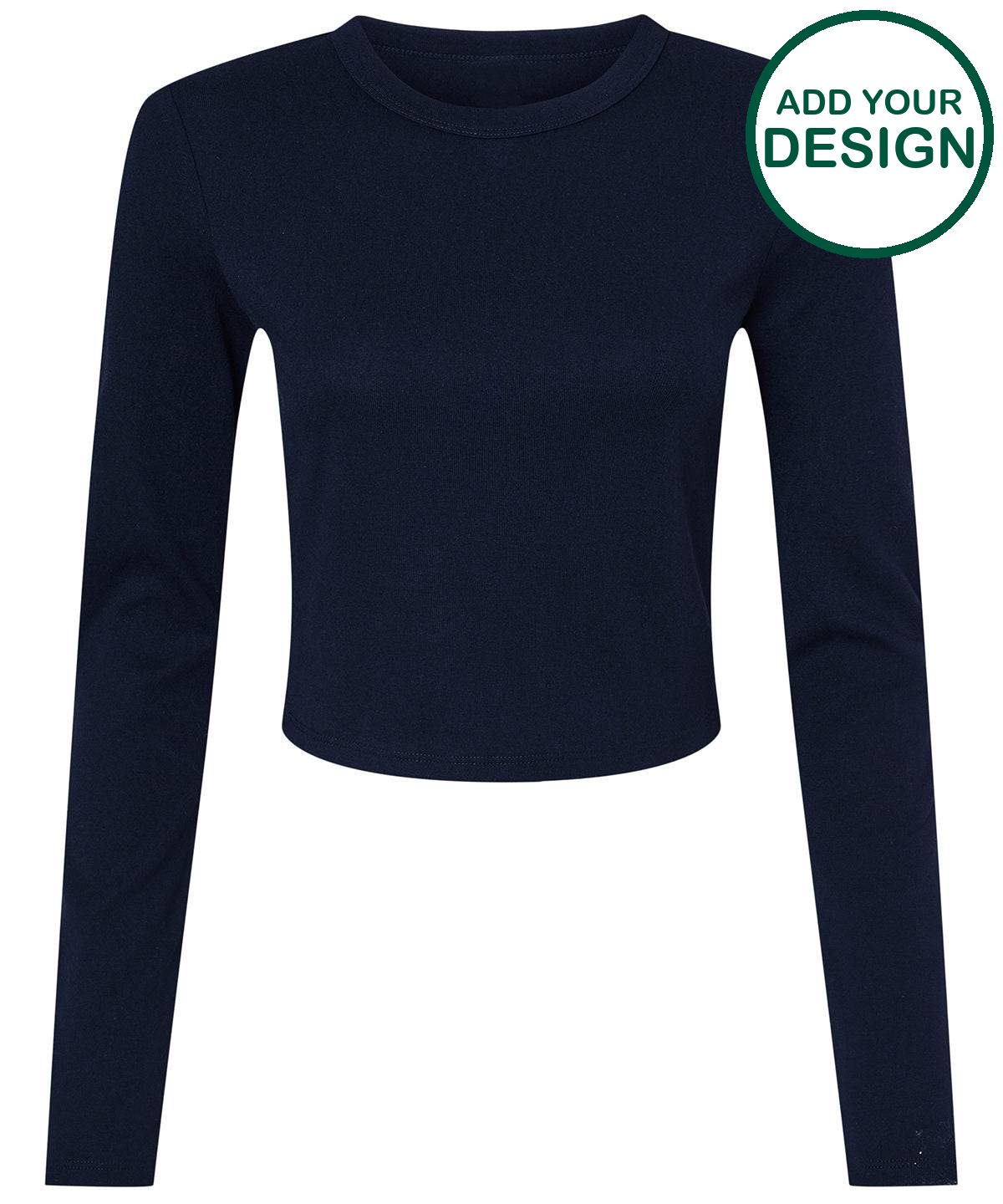 Women’s micro rib long sleeve baby t-shirt