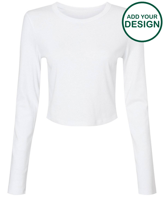 Women’s micro rib long sleeve baby t-shirt
