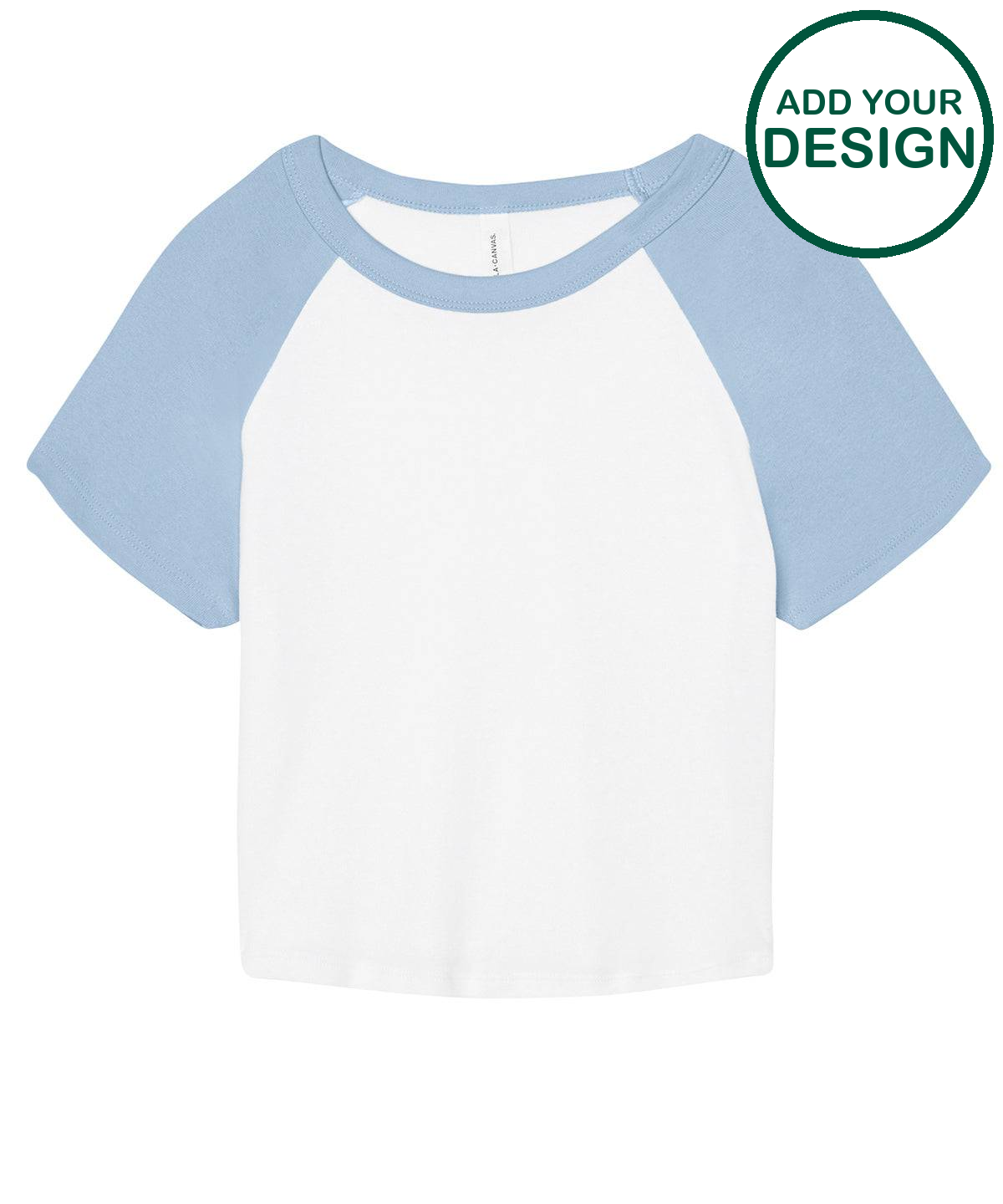 Women’s micro rib raglan baby t-shirt