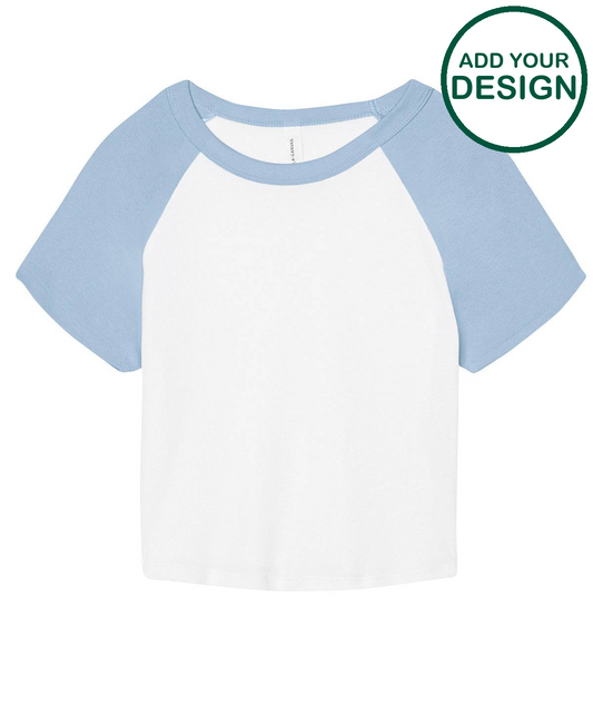 Women’s micro rib raglan baby t-shirt