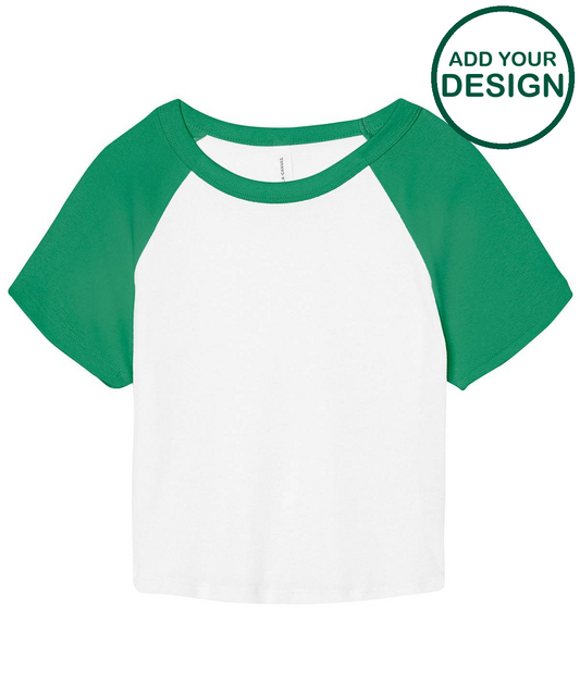 Women’s micro rib raglan baby t-shirt