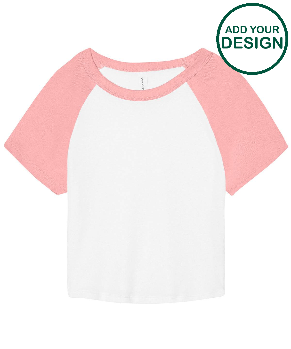 Women’s micro rib raglan baby t-shirt