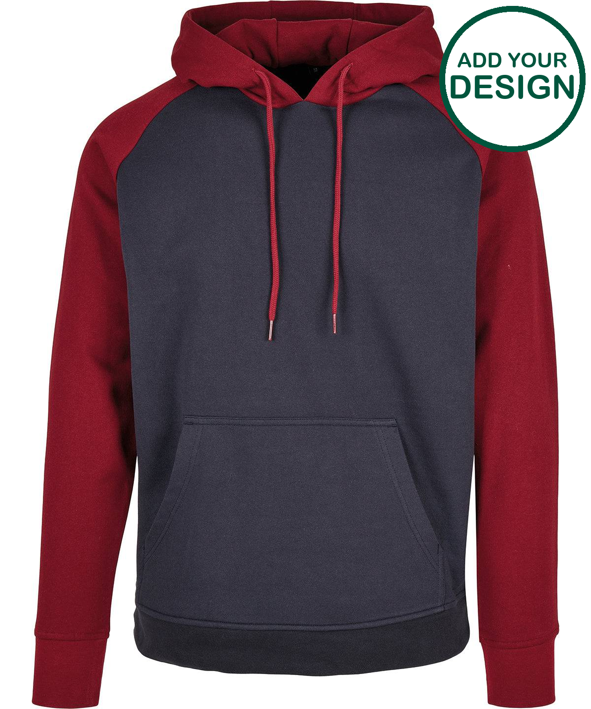 Basic raglan hoodie