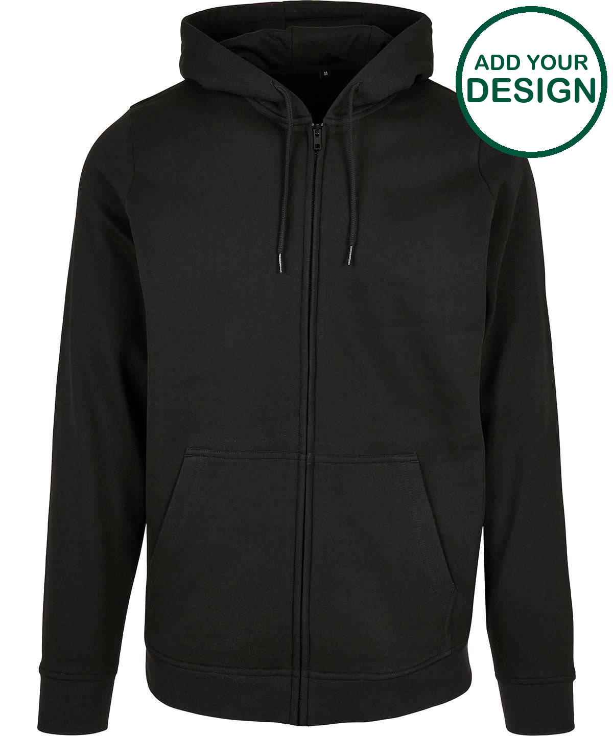 Basic zip hoodie