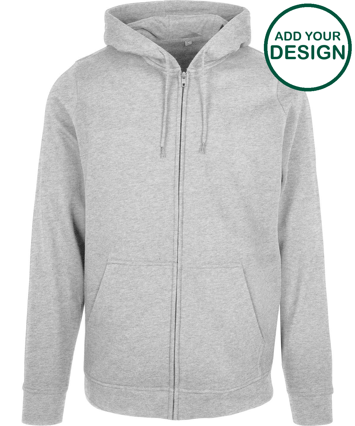 Basic zip hoodie