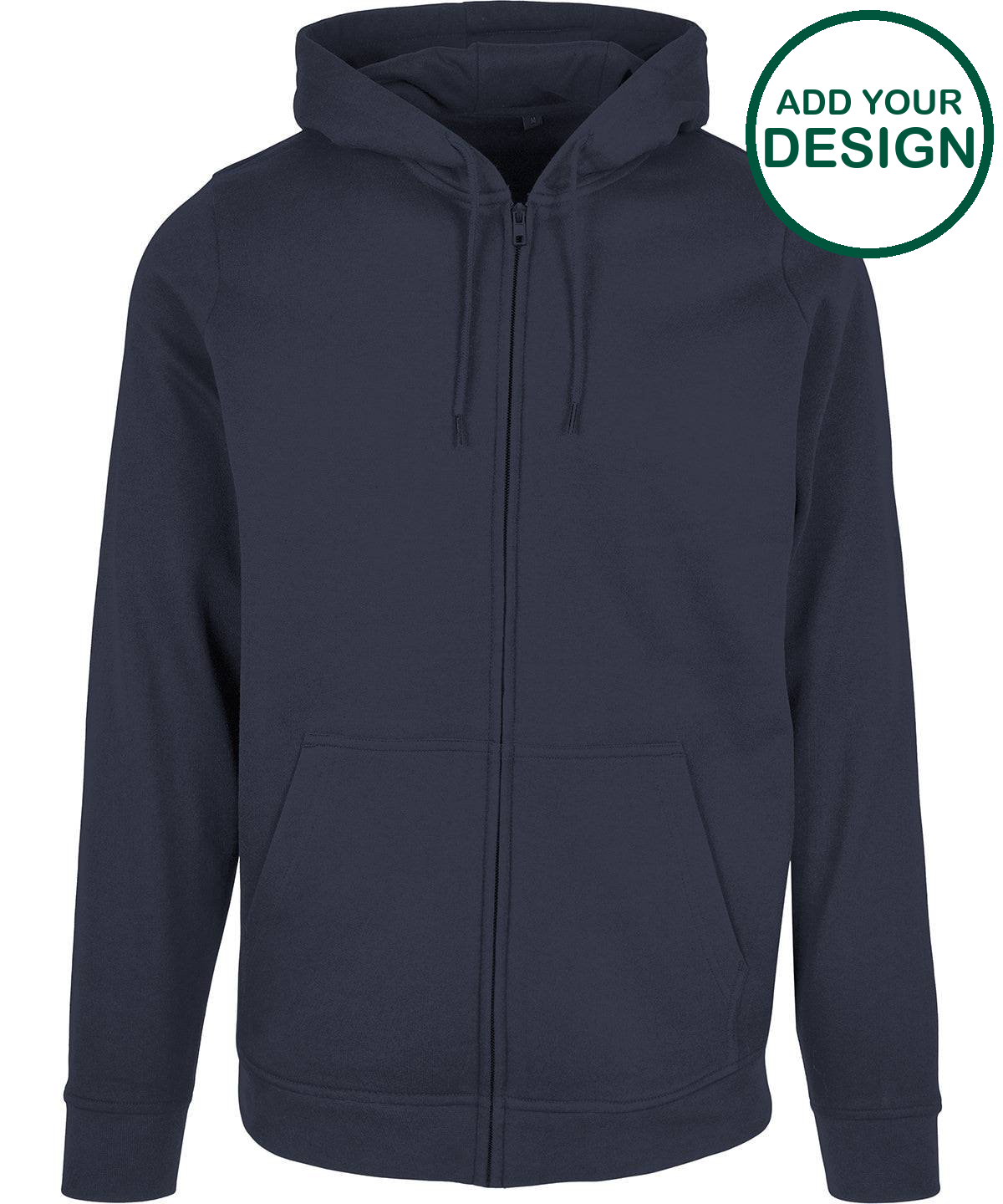 Basic zip hoodie