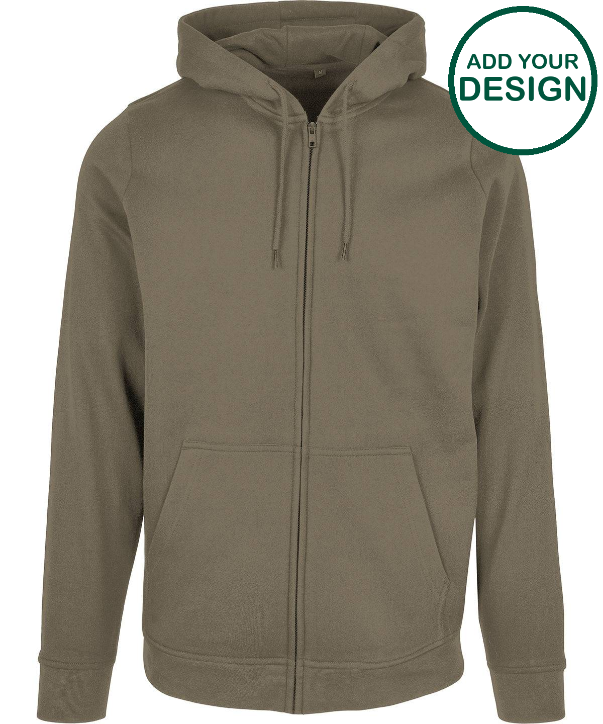 Basic zip hoodie