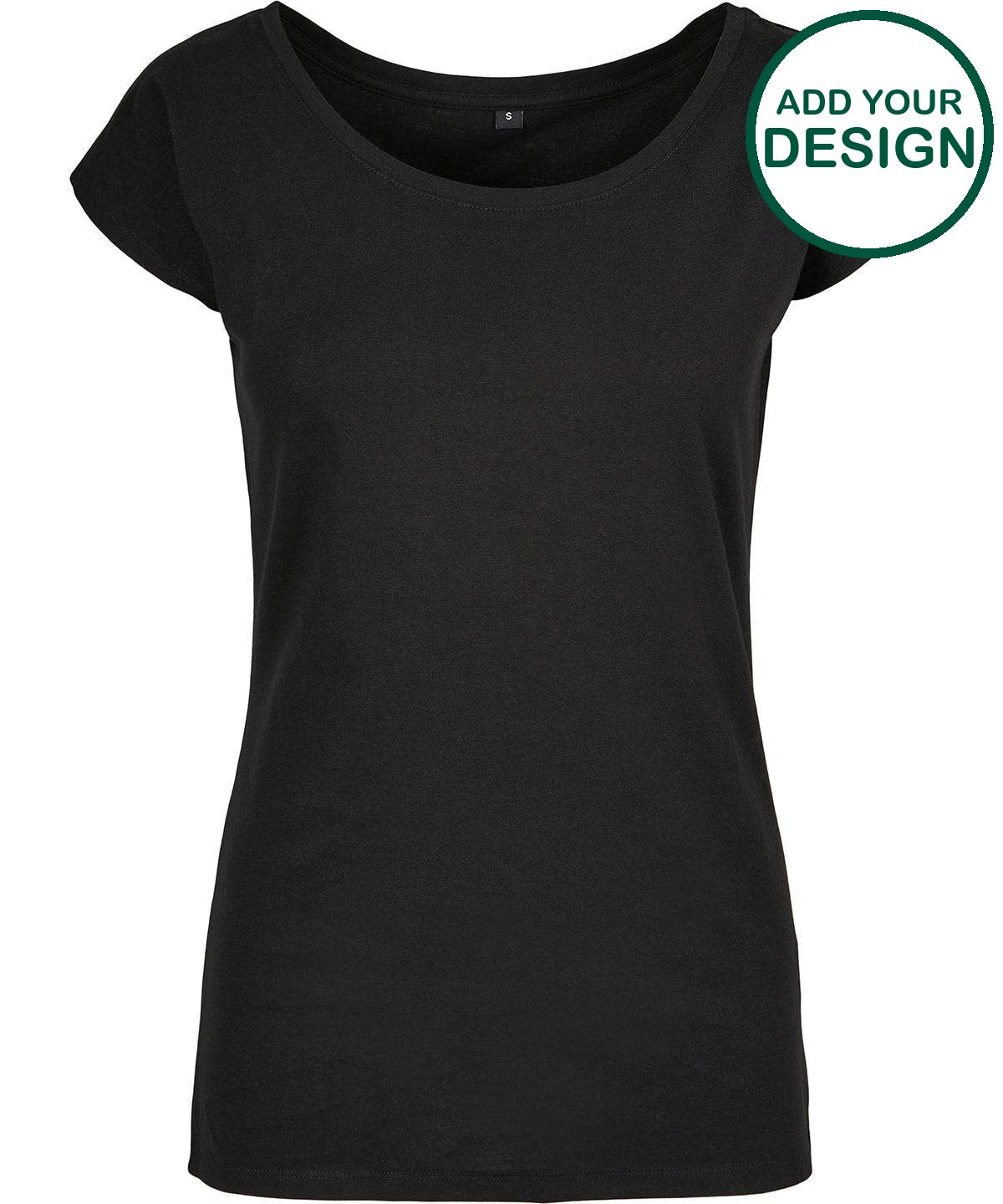 Women's wide neck tee