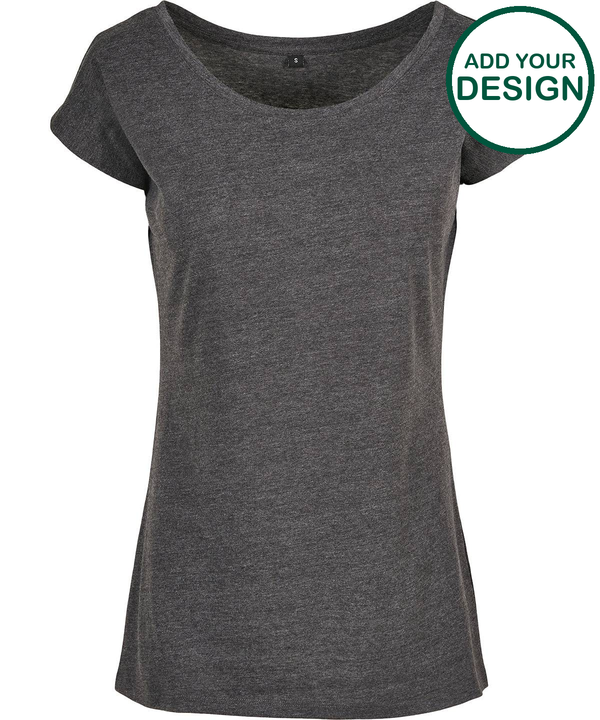 Women's wide neck tee