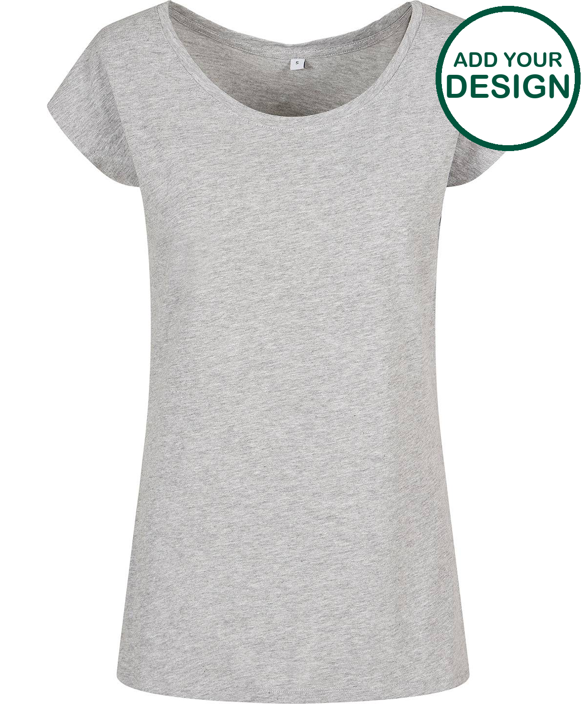 Women's wide neck tee